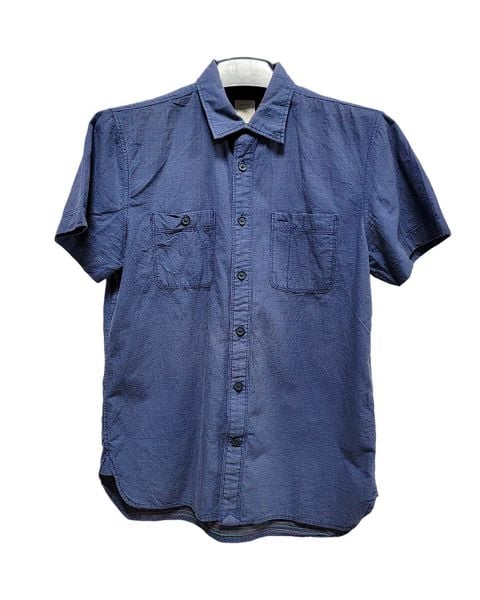  |SIZE S| GAP DOUBLE POCKET BUTTON UP SHORT SLEEVE SHIRT AOS-7475 