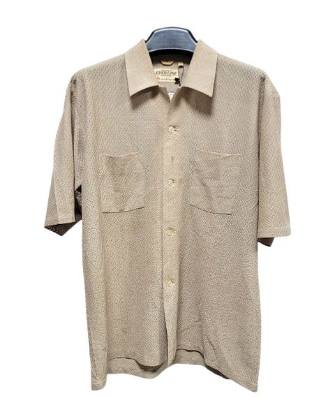  |SIZE XL| EVER LINE HIGH WARP POCKET BUTON UP SHORT SLEEVE SHIRT AOXL-7480 