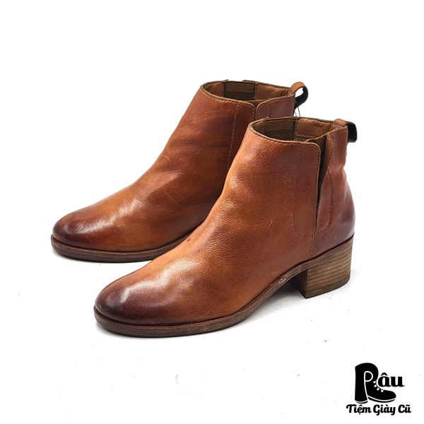  |SIZE 38| KORK-EASE MINDO BROWN CHELSEA ANKLE BOOT AV38-7651 