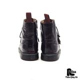  |SIZE 36| DR.MARTENS DELPHINE CHERRY RED BROGUE BOOT AV36-7647 