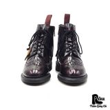  |SIZE 36| DR.MARTENS DELPHINE CHERRY RED BROGUE BOOT AV36-7647 