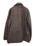  |SIZE XXL| TIMBERLAND FALL 2006 DARK BROWN LEATHER JACKET AOXXL-7654 