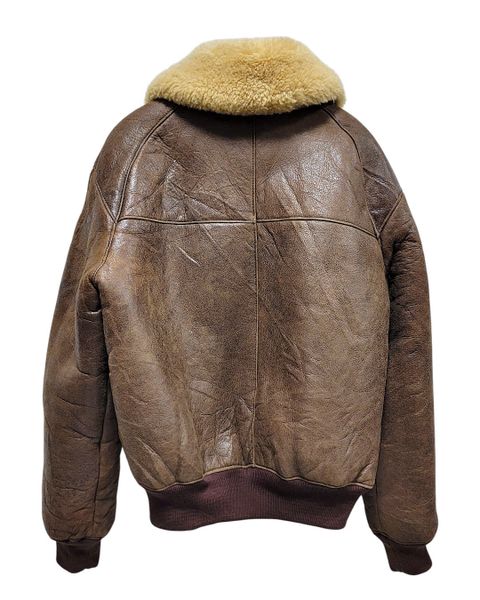  |SIZE L| GOLDEN BEAR VINTAGE 70S SHEARLING BOMBER JACKET AOL-7656 