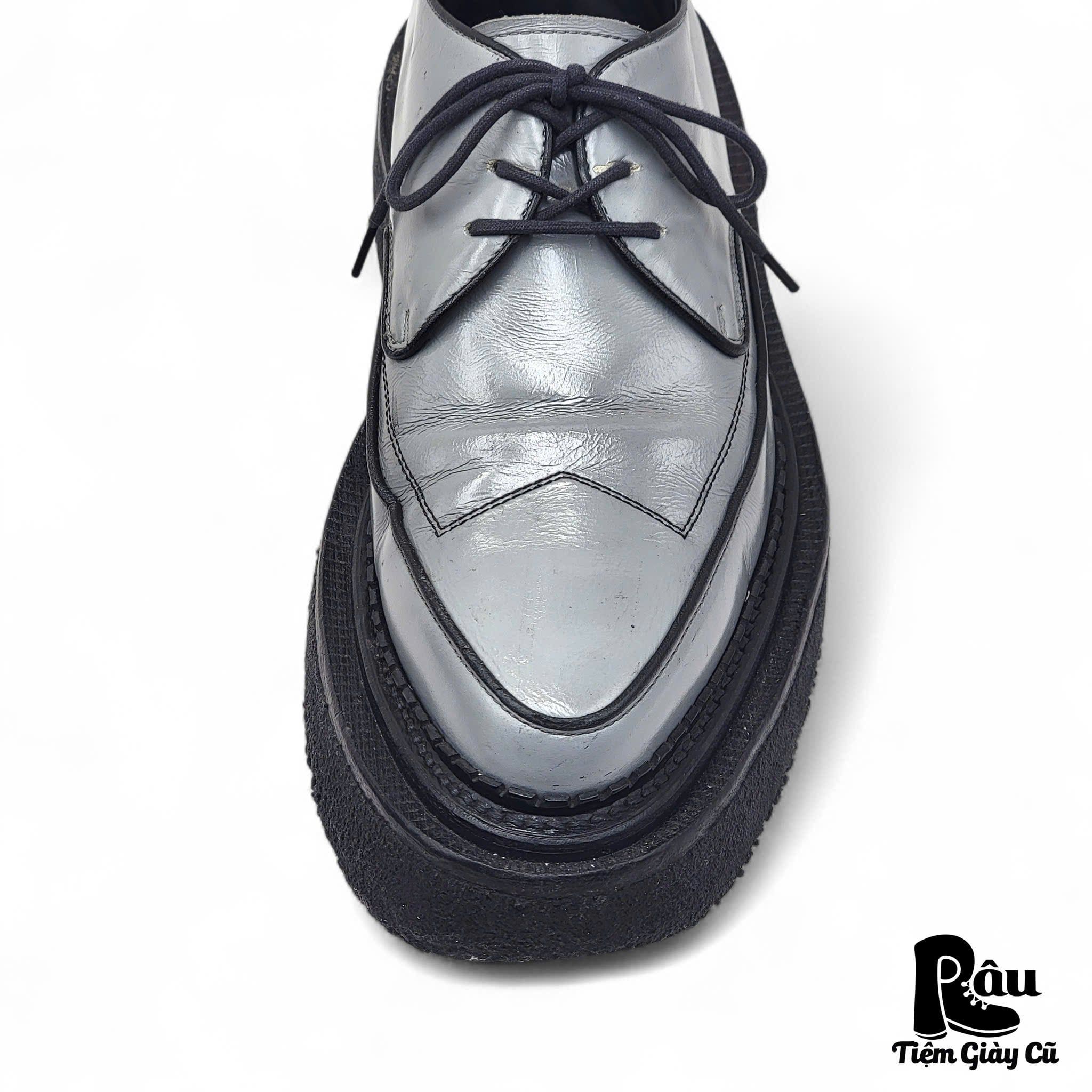  |SIZE 41| JOHN LAWRENCE SULLIVAN RUNWAY SPRING SUMMER 2019 POINTED CREEPER SHOES  Z41-7661 