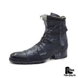  |SIZE 38.5| NICOLECLUB FOR MEN JAPANESE LAYERING LACE-UP BOOT AV38.5-7665 