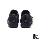  |SIZE 41| CONTRAST BLACK SOLE CHUNKY DERBY SHOES AN41-6499 