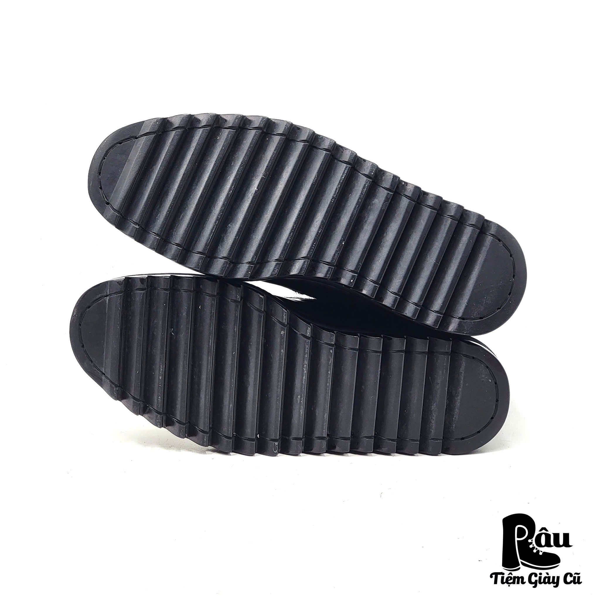  |SIZE 41| CONTRAST BLACK SOLE CHUNKY DERBY SHOES AN41-6499 