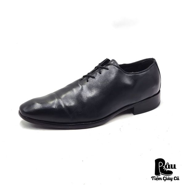  |SIZE 44| BOCAGE BLACK WHOLECUT OXFORD SHOES AW44-7681 