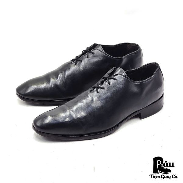  |SIZE 44| BOCAGE BLACK WHOLECUT OXFORD SHOES AW44-7681 