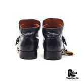  |SIZE 39| STEFANOROSSI M06005 POINTED BUCKLE STRAP DRESS BOOT AV39-7688 