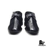  |SIZE 42| ALDO BRUÈ VINTAGE ITALIAN SMOOTH & SUEDE SLIP-ON BOOT AT42-7691 