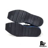  |SIZE 39| JINIWU VANGUARD TRI-COLOR CONTRAST SIDE-ZIP LACE-UP BOOT AT39-7698 