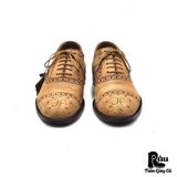  |SIZE 38| JOHN FLUEVOG GATEWAY BRANDENBURG CLASSIC CAPPED TOE BROGUE SHOES Z38-7707 