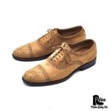  |SIZE 38| JOHN FLUEVOG GATEWAY BRANDENBURG CLASSIC CAPPED TOE BROGUE SHOES Z38-7707 