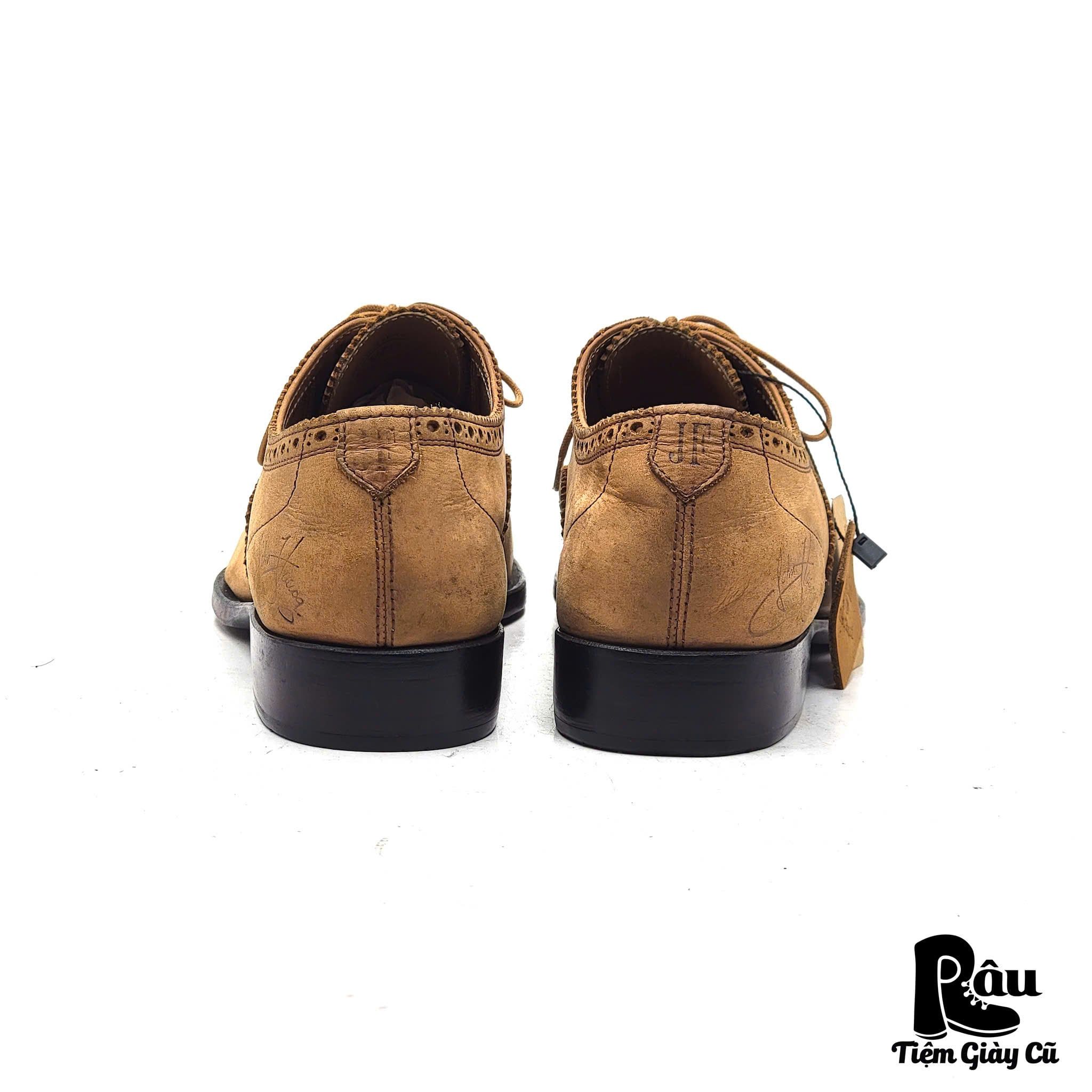  |SIZE 38| JOHN FLUEVOG GATEWAY BRANDENBURG CLASSIC CAPPED TOE BROGUE SHOES Z38-7707 