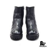  |SIZE 40| DURANGO BLACK SIDE-ZIP VIBRAM LUG SOLE WORK BOOT AV40-7773 