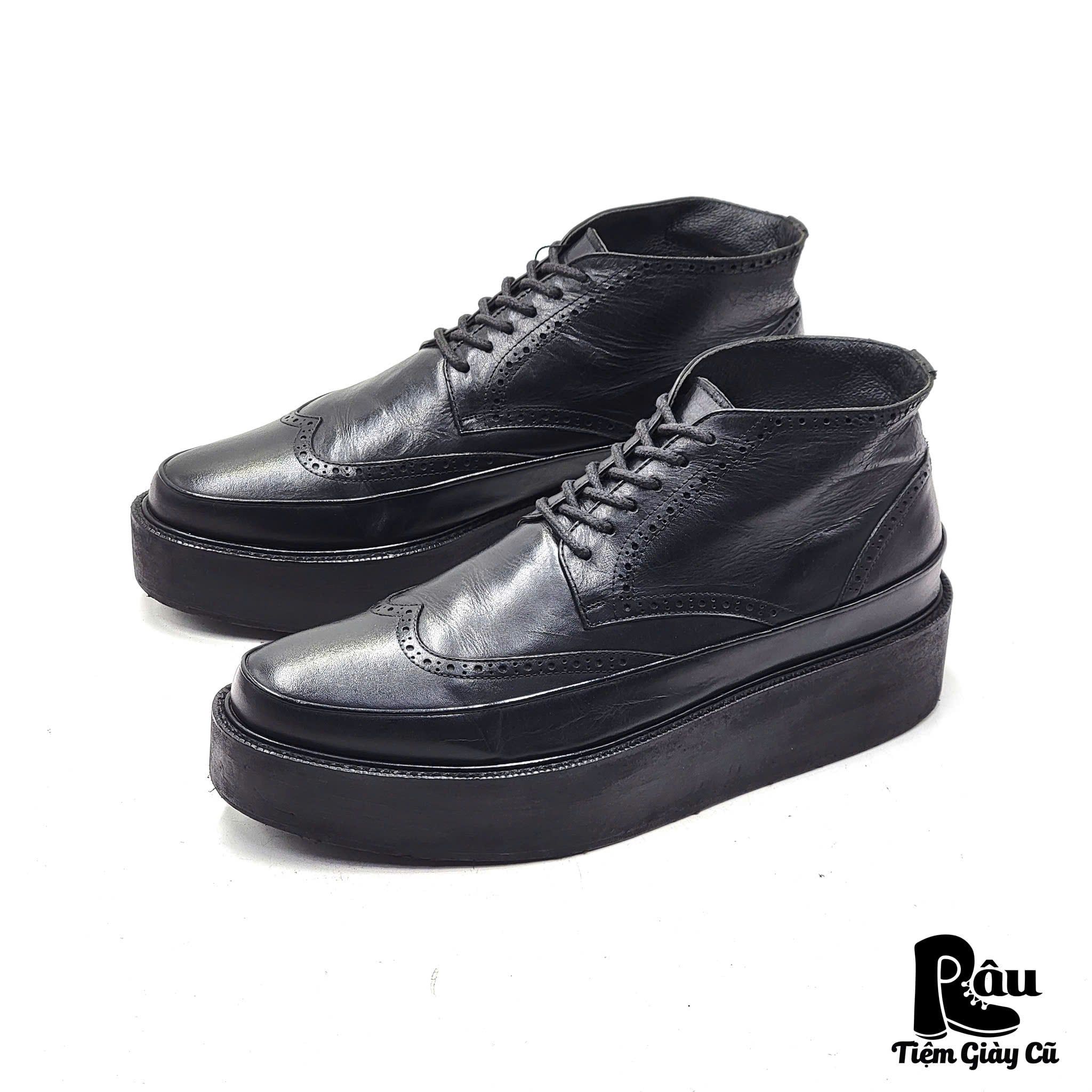  |SIZE 39| DUDE NINE POINTED DOUBLE SOLE CREEPER BOOT Z39-7782 