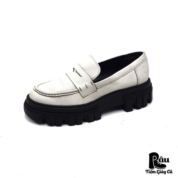  |SIZE 39| MARC FISHER MORRIS CHUNKY PENNY LOAFER AV39-7781 
