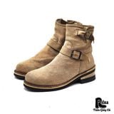  |SIZE 39| GOD & BLESS GB-9808 SUEDE SHORT ENGINEER BOOT Z39-7806 