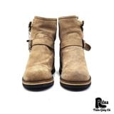  |SIZE 39| GOD & BLESS GB-9808 SUEDE SHORT ENGINEER BOOT Z39-7806 