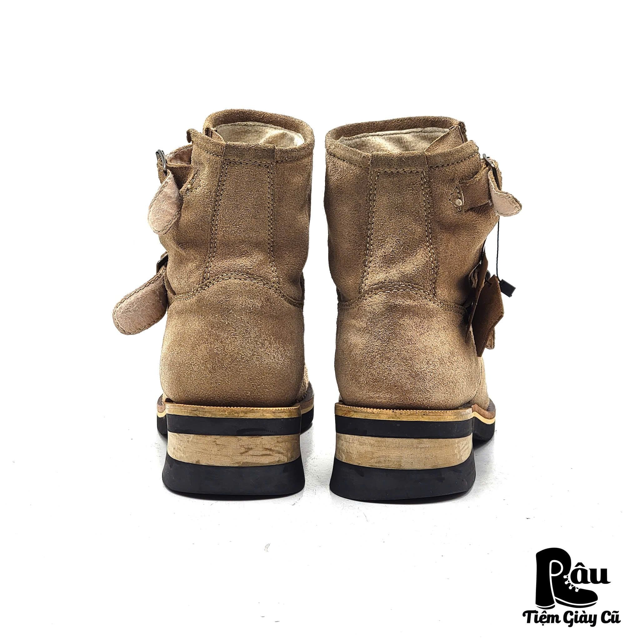  |SIZE 39| GOD & BLESS GB-9808 SUEDE SHORT ENGINEER BOOT Z39-7806 