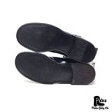  |SIZE 39| MARC JACOBS BA0064 BLACK PATENT BROGUE LACE-UP BOOT Z39-7805 