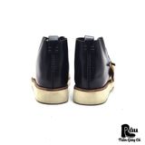  |SIZE 39| IKIRU MINIMAL ROUND-TOE RAW CUT LACE-UP BOOT Z39-7800 