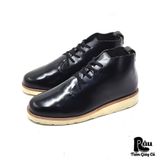  |SIZE 39| IKIRU MINIMAL ROUND-TOE RAW CUT LACE-UP BOOT Z39-7800 