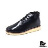  |SIZE 39| IKIRU MINIMAL ROUND-TOE RAW CUT LACE-UP BOOT Z39-7800 