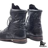  |SIZE 44| MINELLI 658 BLACK LACE-UP BOOT Z41-7798 