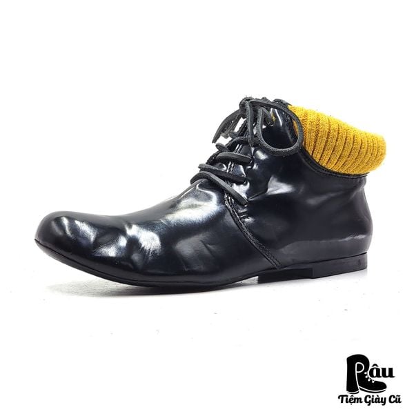  |SIZE 43.5| IRREGULAR CHOICE X STAR WAR BLACK LACE-UP BOOT Z43.5-7804 