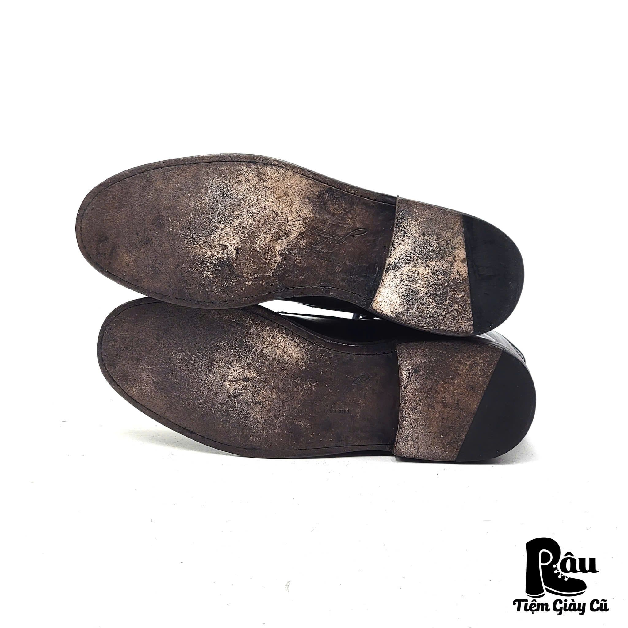  |SIZE 38| FRYE 76650 PLAIN-TOE LACE-UP BOOT Z38-7790 