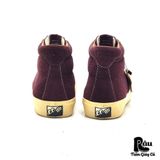  |SIZE 42| LAST RESORT AB VM001-HI PURPLE SUEDE SKATE SHOES Z42-7853 