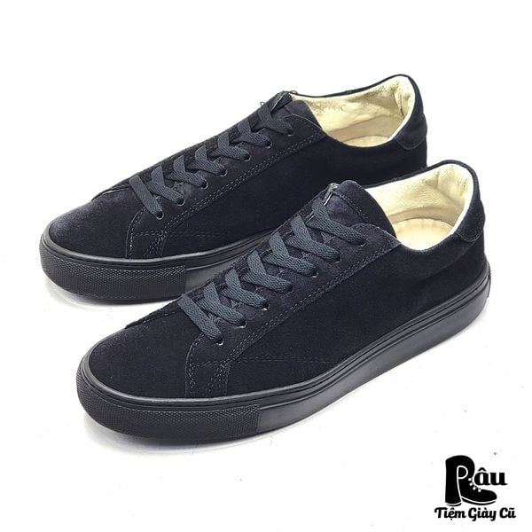  |SIZE 41| AMB x JILL STUART 9838 BLACK SUEDE SNEAKER Z41-7856 