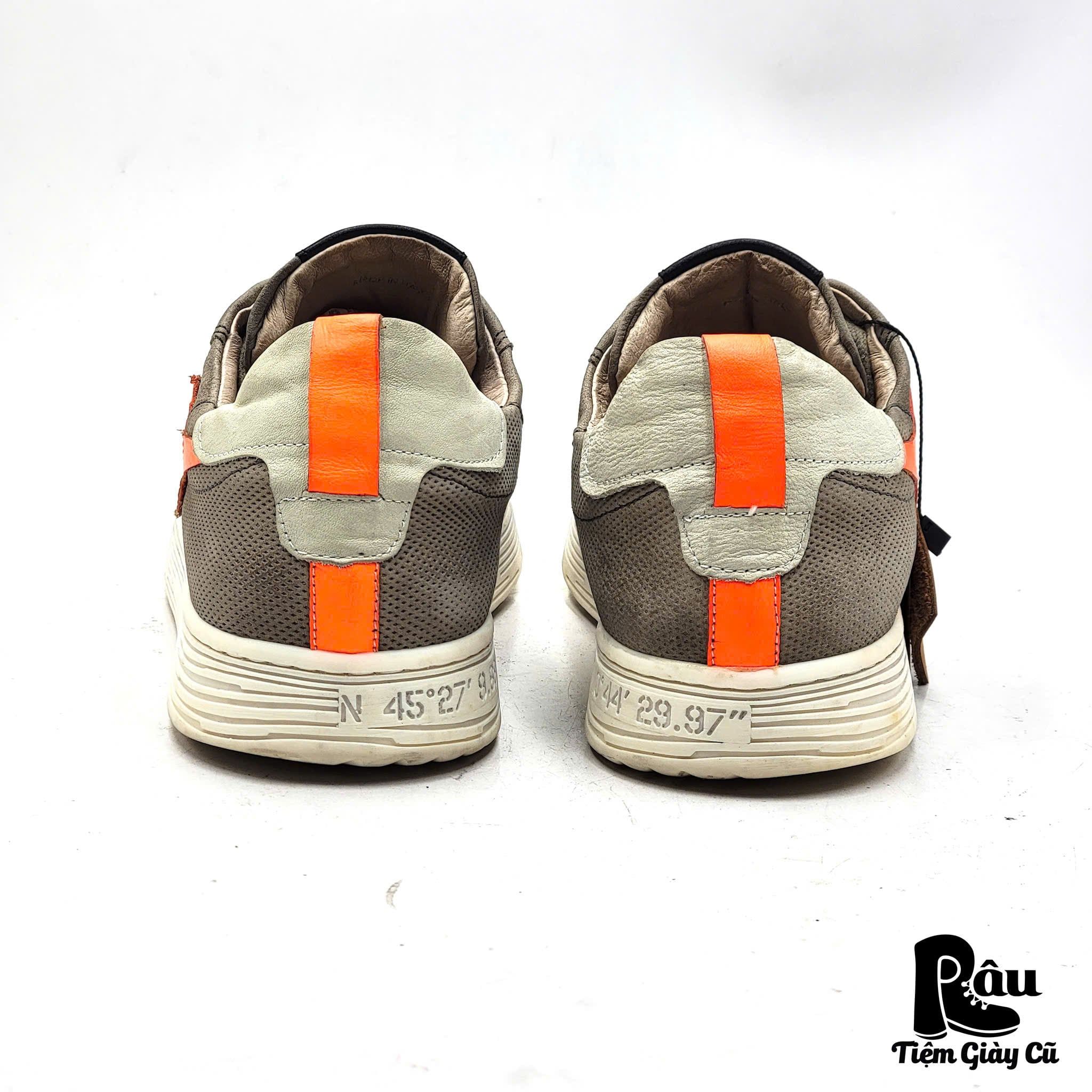  |SIZE 40| A.S.98 LETTERA LOW-TOP LEATHER SNEAKER Z40-7990 