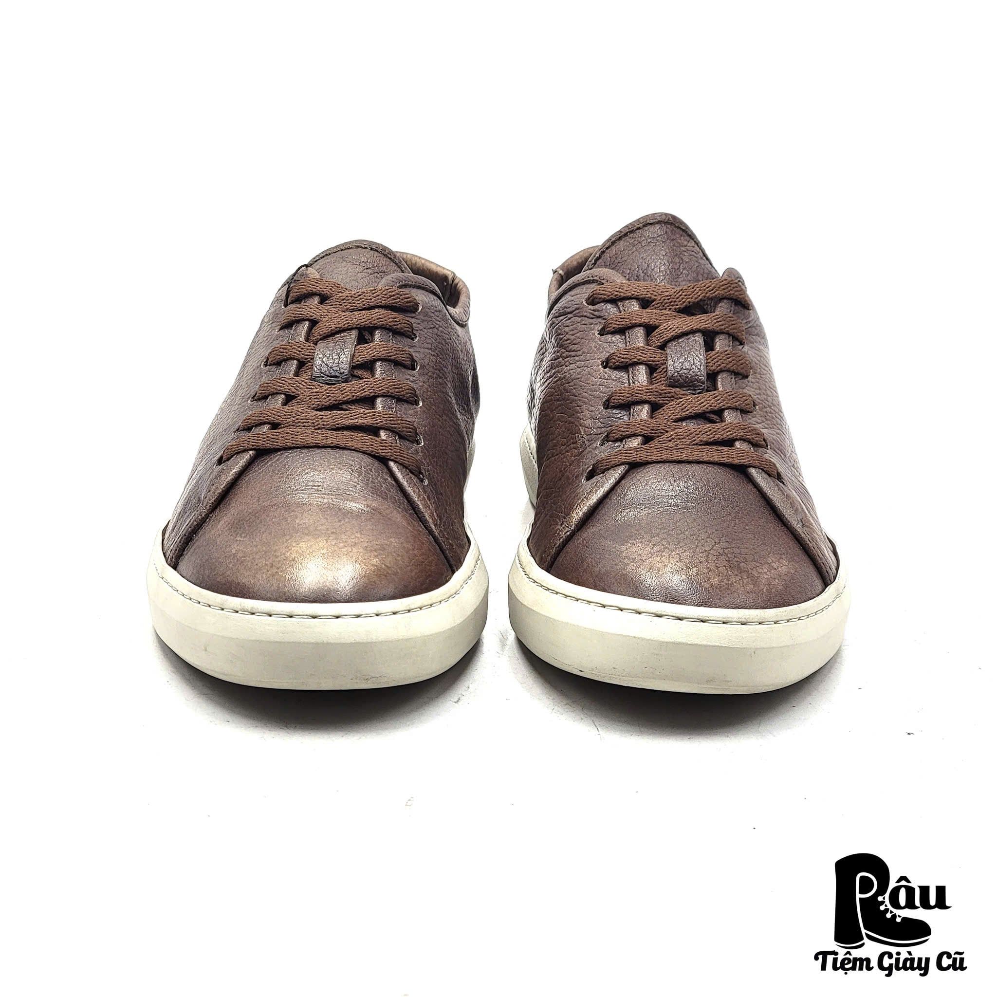  |SIZE 43.5| RFR FABIANO RICCI LOW-TOP FULL GRAIN LEATHER SNEAKER Z43.5-7988 