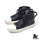  |SIZE 39| BUSCEMI 125MM HIGH-TOP LEATHER SNEAKER Z39-7858 