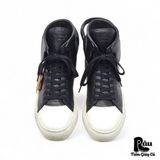  |SIZE 39| BUSCEMI 125MM HIGH-TOP LEATHER SNEAKER Z39-7858 