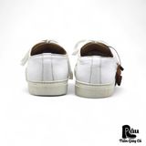  |SIZE 40| GENUIO WHOLECUT MINIMAL LOW-TOP LEATHER SNEAKER Z40-7989 