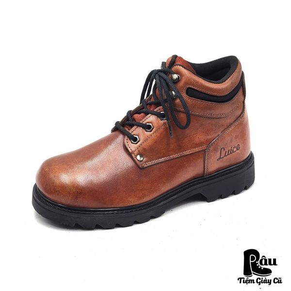  |SIZE 40| LUICE BROWN 6-INCH WORK LACE-UP BOOT Z40-8002 