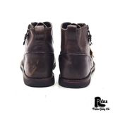  |SIZE 42| JOHN VARVATOS BARRETT SIDE-ZIP LACE-UP BOOT Z42-8000 