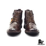  |SIZE 42| JOHN VARVATOS BARRETT SIDE-ZIP LACE-UP BOOT Z42-8000 