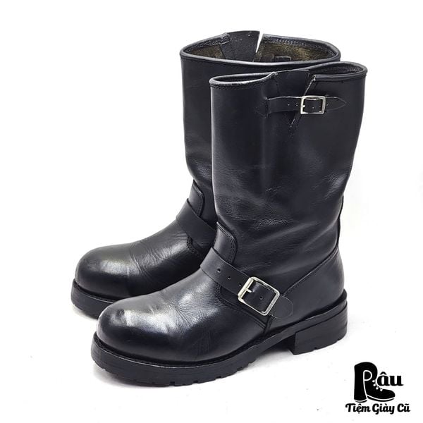  |SIZE 40| BUFFALO 1808 STEEL TOE ENGINEER BOOT SC40-8112 