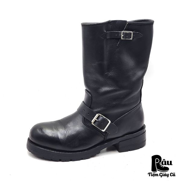  |SIZE 40| BUFFALO 1808 STEEL TOE ENGINEER BOOT SC40-8112 