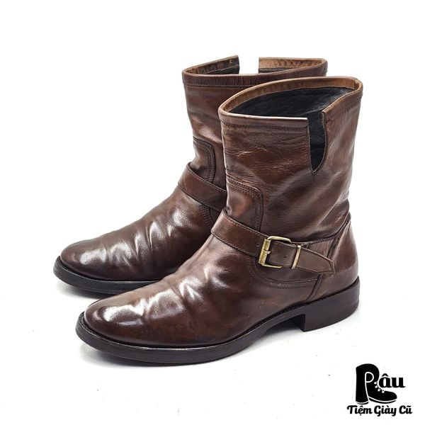  |SIZE 43| SENDRA 8807 CITY FLOTER BROWN BIKER BOOT Z43-8113 