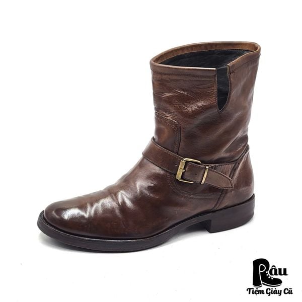  |SIZE 43| SENDRA 8807 CITY FLOTER BROWN BIKER BOOT Z43-8113 