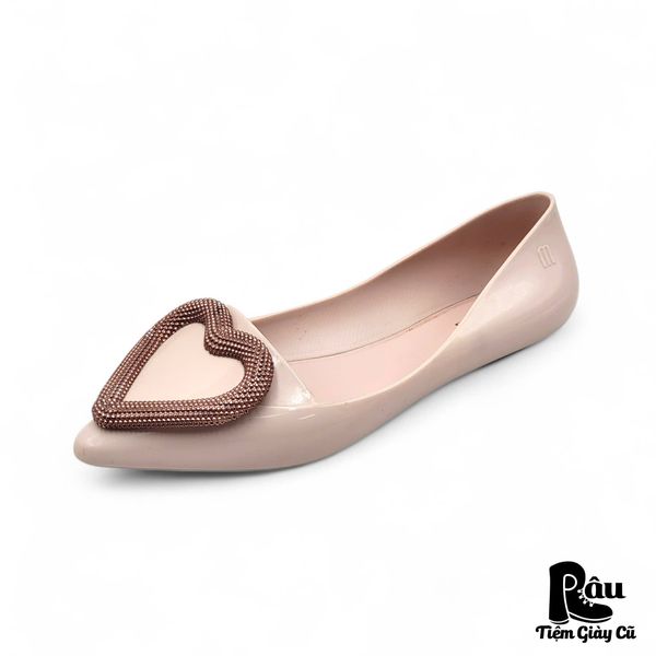  |SIZE 36| MELISSA POINTY HEART BALLET FLATS Z36-8127 