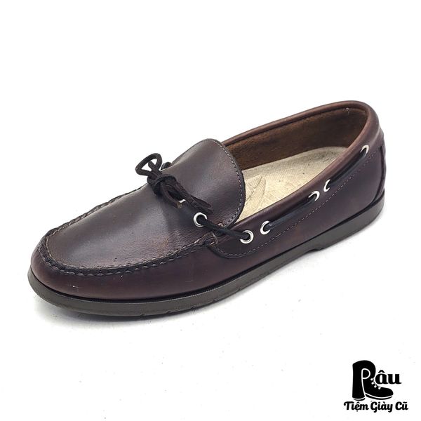  |SIZE 41| L.L.BEAN HANDSEWN CAMP MOCCASINS BOAT SHOES Z41-8138 