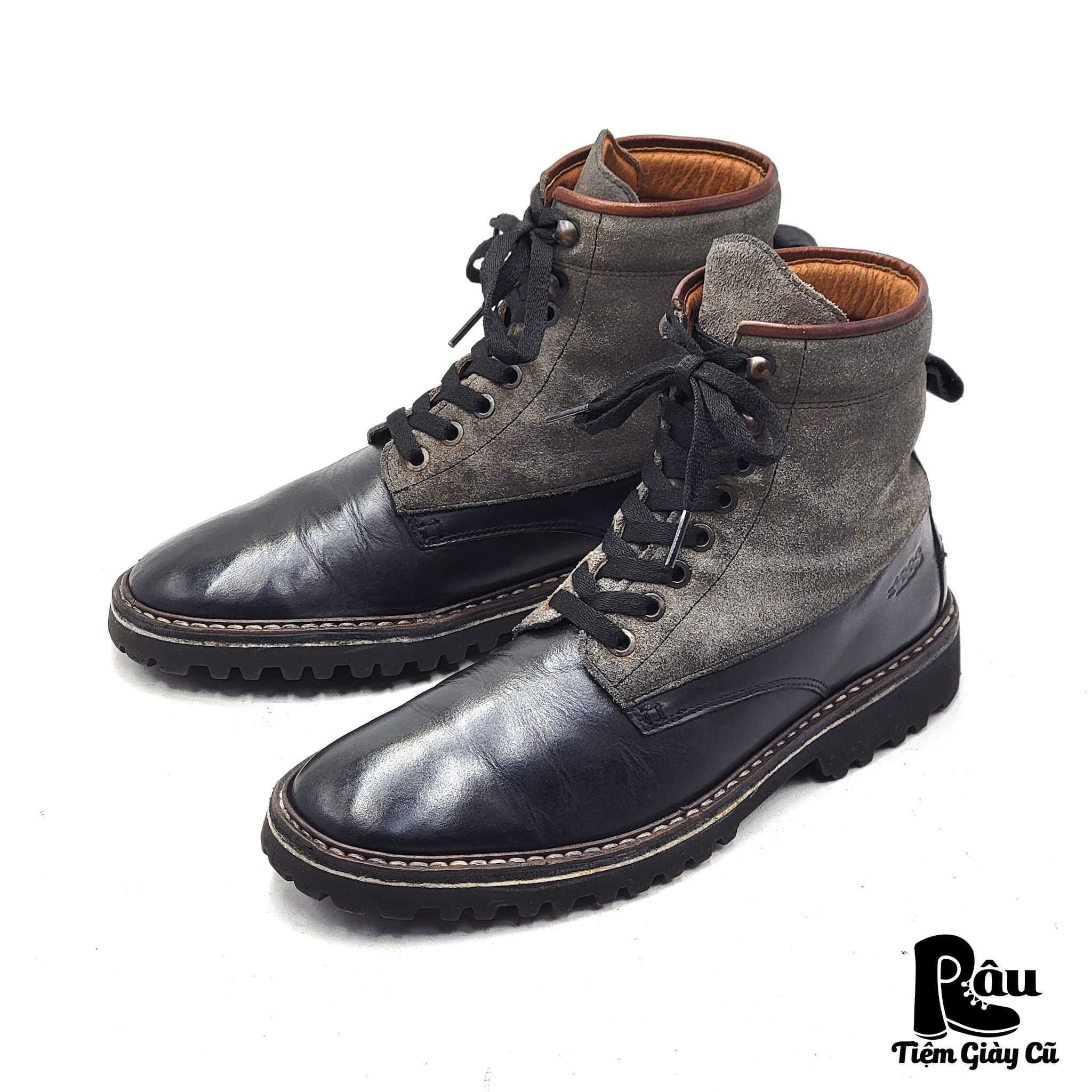  |SIZE 39| WOLVERINE W00774 TWO-TONE PLAIN TOE LACE-UP BOOT Z39-8150 