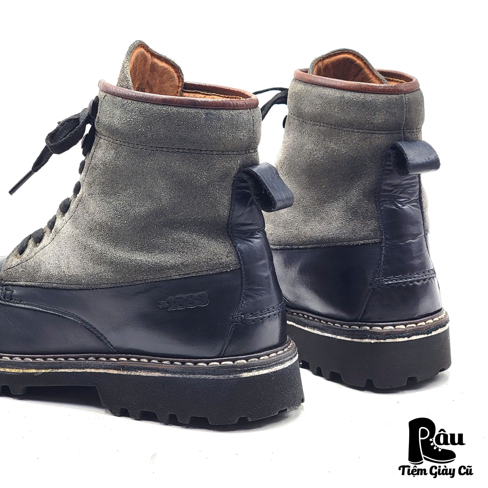  |SIZE 39| WOLVERINE W00774 TWO-TONE PLAIN TOE LACE-UP BOOT Z39-8150 